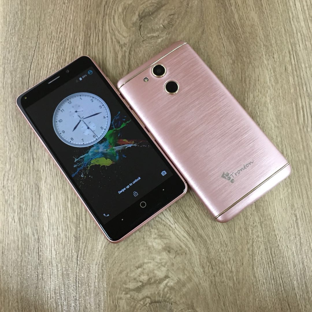 (R.GOLD)TRONTON X3 5''INCH ANDROID PHONE (Ready Stock)